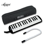 Aiersi 32 Key Melodica Piano Style Melodic Keyboard Musical Accordions Instrument with Carrying Bag Strap Mouthpiece