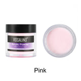 ROSALIND Acrylic Powder Poly nail Gel For Nail Polish Nail Art Decorations Crystal Manicure Set Kit Professional Nail Accesorios